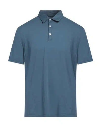 Fedeli Cotton Piqué Polo Shirt In Blue