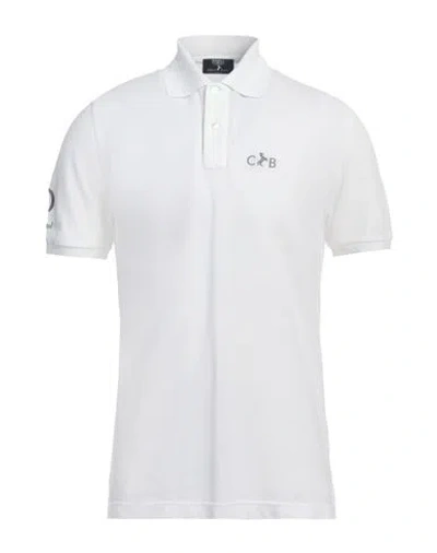 Fedeli Man Polo Shirt White Size Xl Cotton