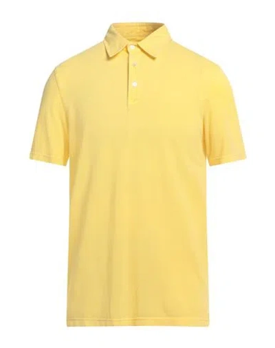 FEDELI FEDELI MAN POLO SHIRT YELLOW SIZE 48 COTTON