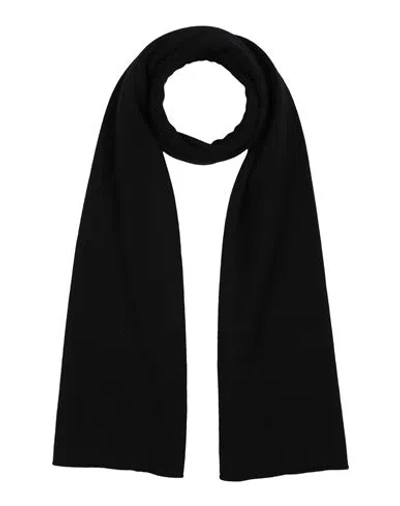 Fedeli Man Scarf Black Size - Cashmere