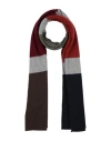 Fedeli Man Scarf Brick Size - Cashmere In Red