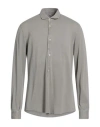 Fedeli Man Shirt Sand Size 42 Cotton In Nude