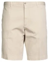 Fedeli Man Shorts & Bermuda Shorts Beige Size 42 Cotton, Elastane In Neutral