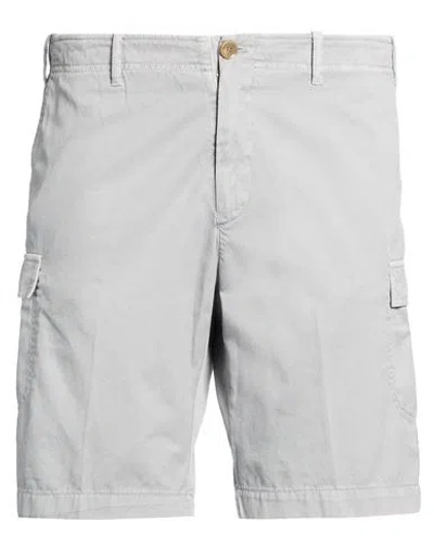 Fedeli Man Shorts & Bermuda Shorts Grey Size 42 Cotton, Elastane In Multi