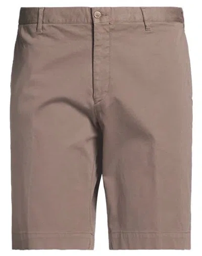 Fedeli Man Shorts & Bermuda Shorts Grey Size 44 Cotton, Elastane In Pink