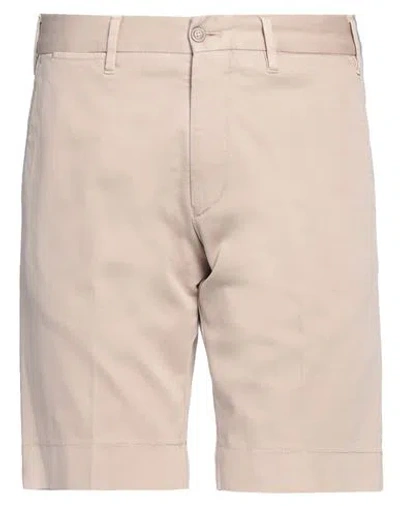 Fedeli Man Shorts & Bermuda Shorts Light Brown Size 30 Cotton, Elastane In Beige