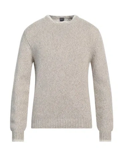 Fedeli Man Sweater Beige Size 40 Alpaca Wool, Virgin Wool In Beige