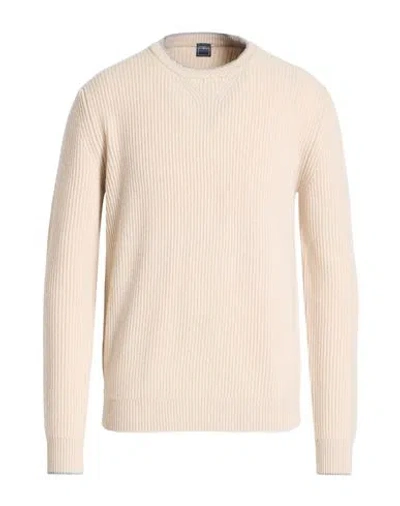 Fedeli Man Sweater Beige Size 40 Cashmere In Neutral