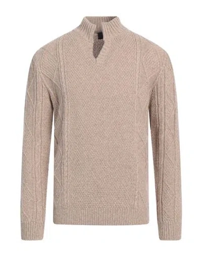 Fedeli Man Sweater Beige Size 42 Cashmere