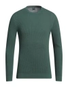 Fedeli Man Sweater Dark Green Size 44 Cotton