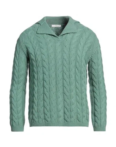 Fedeli Man Sweater Green Size 32 Cashmere