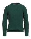 Fedeli Man Sweater Green Size 40 Virgin Wool, Cashmere, Polyamide