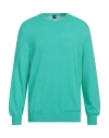 Fedeli Man Sweater Green Size 48 Cashmere In Green