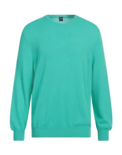 Fedeli Man Sweater Green Size 48 Cashmere
