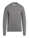Fedeli Man Sweater Grey Size 38 Cotton