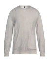 Fedeli Man Sweater Grey Size 48 Cashmere In Grey
