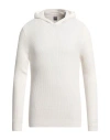 Fedeli Man Sweater Ivory Size 40 Cotton In White