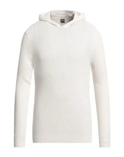 Fedeli Man Sweater Ivory Size 40 Cotton In White