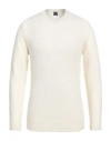 Fedeli Man Sweater Ivory Size 42 Virgin Wool, Cashmere, Polyamide In White