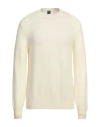 Fedeli Man Sweater Ivory Size 40 Wool, Cashmere In White