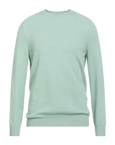 Fedeli Man Sweater Light Green Size 50 Cashmere