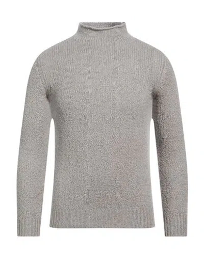 Fedeli Man Sweater Light Grey Size 46 Cashmere, Virgin Wool In Neutral