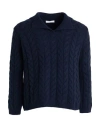 Fedeli Man Sweater Midnight Blue Size 36 Cashmere