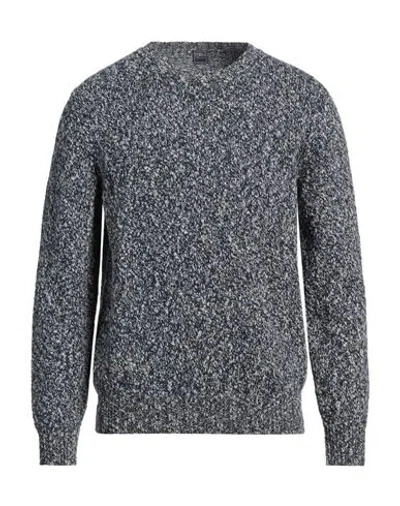 Fedeli Man Sweater Midnight Blue Size 40 Wool