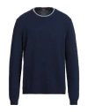 Fedeli Man Sweater Midnight Blue Size 44 Cashmere