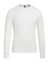 Fedeli Man Sweater Off White Size 40 Cotton