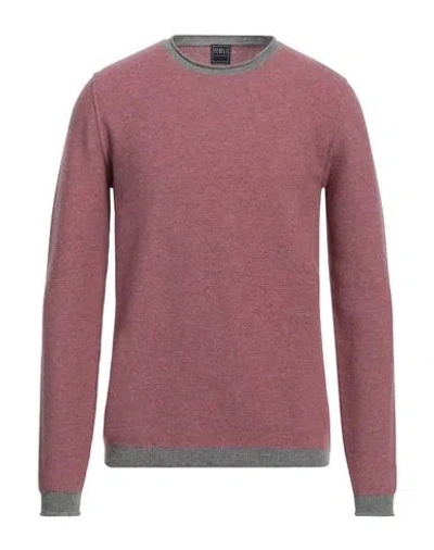Fedeli Man Sweater Pink Size 40 Cashmere