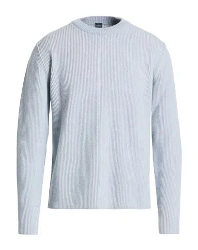Fedeli Man Sweater Sky Blue Size 40 Cashmere