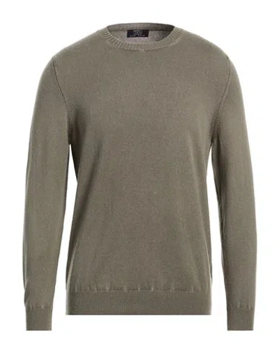 Fedeli Man Sweater Taupe Size 40 Cashmere In Animal Print