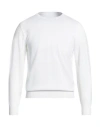 Fedeli Man Sweater White Size 40 Supima