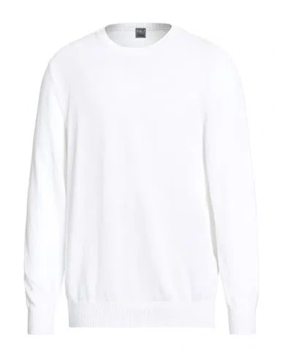Fedeli Man Sweater White Size 48 Supima