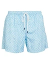 Fedeli Man Swim Trunks Light Blue Size L Recycled Polyester