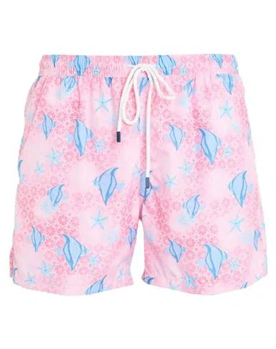 Fedeli Man Swim Trunks Light Pink Size Xl Recycled Polyester