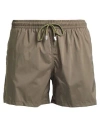 Fedeli Man Swim Trunks Military Green Size Xl Recycled Polyester