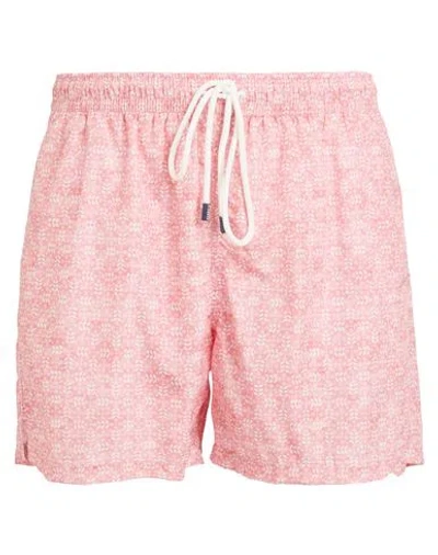 Fedeli Man Swim Trunks Pink Size Xxl Recycled Polyester