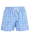 Fedeli Man Swim Trunks Slate Blue Size Xl Recycled Polyester