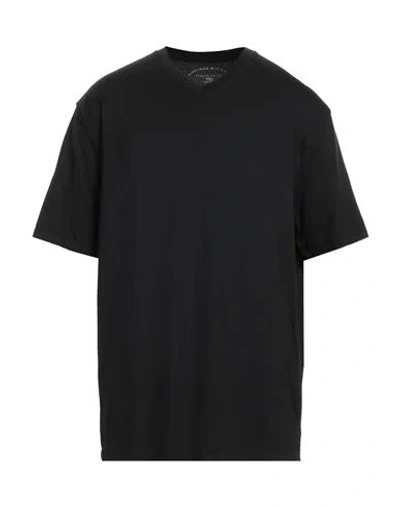 Fedeli Man T-shirt Black Size 50 Cotton