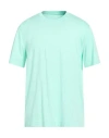 Fedeli Man T-shirt Light Green Size 46 Organic Cotton