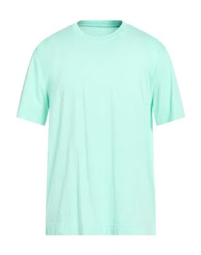 Fedeli Man T-shirt Light Green Size 46 Organic Cotton