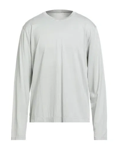 Fedeli Man T-shirt Light Grey Size 50 Organic Cotton In Gray