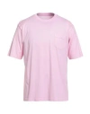 Fedeli Man T-shirt Pink Size Xxl Cotton