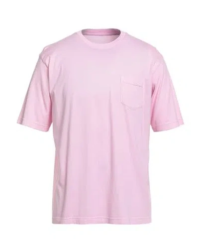 Fedeli Man T-shirt Pink Size Xxl Cotton