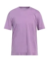 Fedeli Man T-shirt Purple Size 42 Organic Cotton