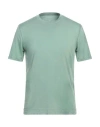 Fedeli Man T-shirt Sage Green Size 36 Organic Cotton