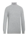 Fedeli Man Turtleneck Grey Size 42 Cashmere