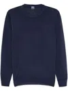 Fedeli Long-sleeved Sweater In 蓝色